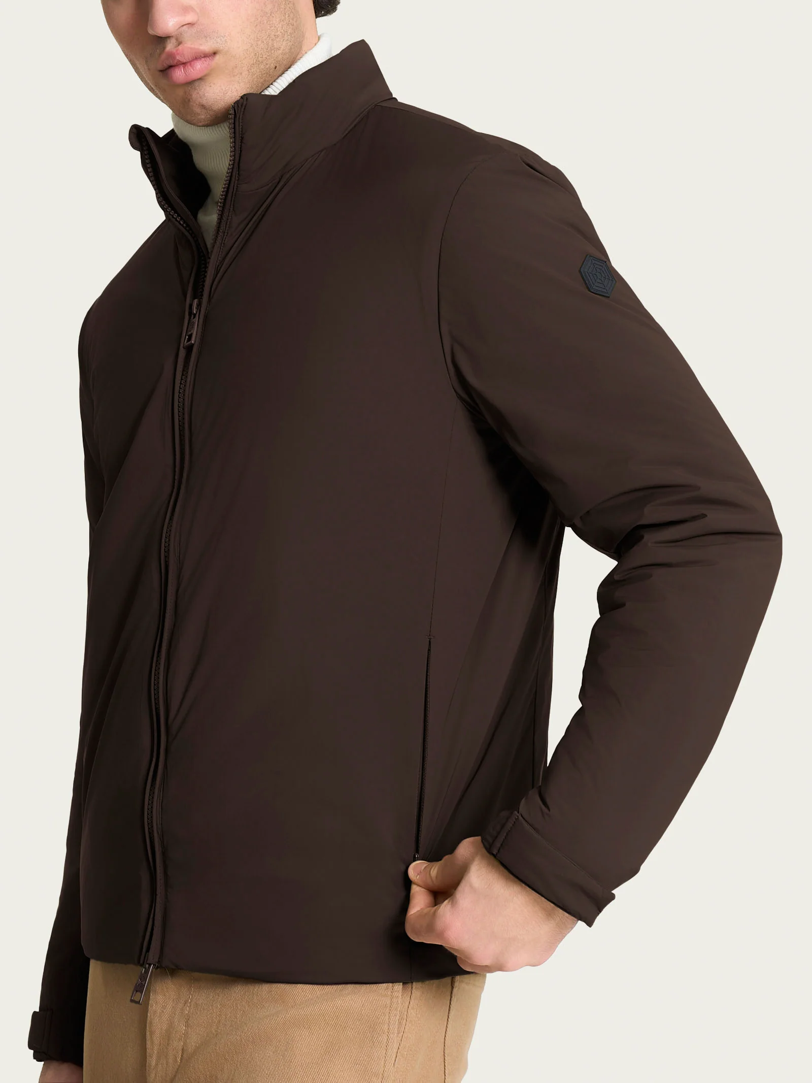 Piumerino Corto 100 grammi imbottito in lana  - Chocolate Torte - Image 3