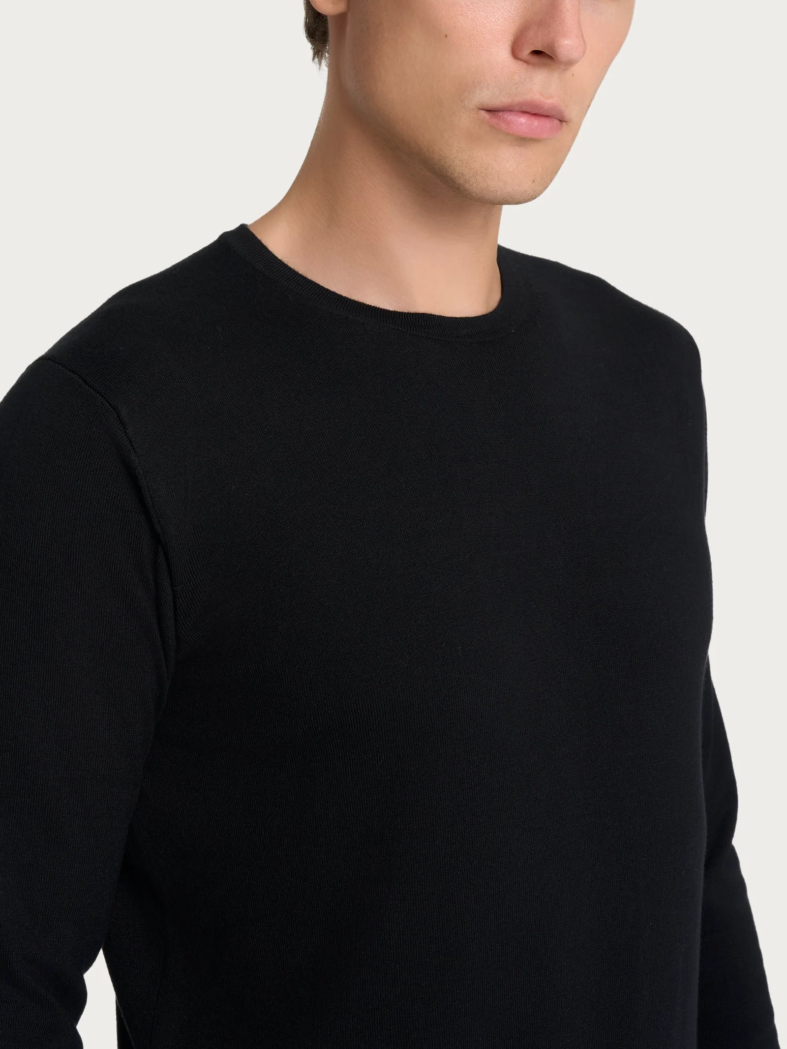 Pull girocollo Four Seasons - Nero - Image 3